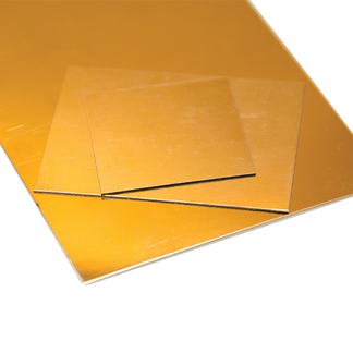 585 Plate gylden 0,50 mm