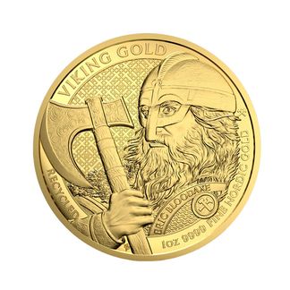 1 oz Viking Eric Bloodaxe Gullmynt 2025
