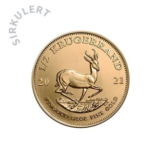 1/2 oz Sirkulert SA Krugerrand Gullmynt