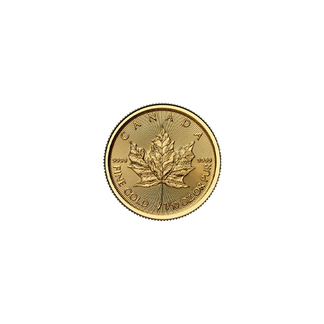 1/10 oz Maple Leaf Gullmynt 2025
