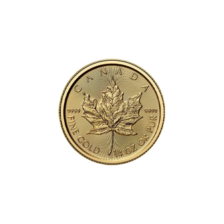1/4 oz Maple Leaf Gullmynt 2025