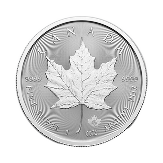 1 oz Maple Leaf Sølvmynt 2025