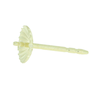 585 Ørestift perleskål riller 6 mm