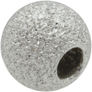 Pallo kimalteleva 4 mm, reikä 1.5 mm, 925 hopea