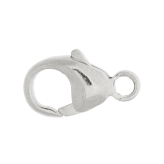 Karbiinilukko 11 mm, päärynämalli, kiinteäl. 14VK