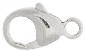 Karbiinilukko 11 mm, päärynämallil, kiinteäl. 18VK