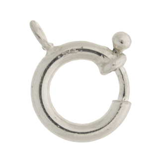 Jousirengaslukko 13 mm, 925 hopea