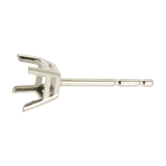 925 Ørestift fatning 3,5 mm