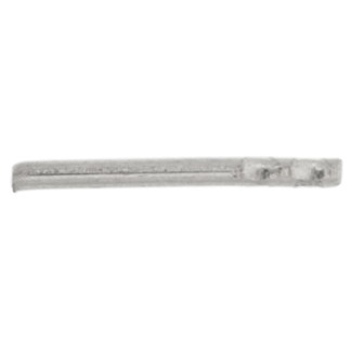 Korvakorun tappi 0,8 x 10 mm, 585 valkokulta
