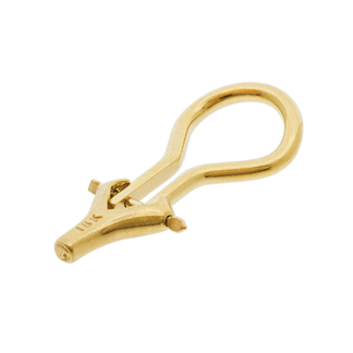 Korvakorun lukitusmekanismi, Omega 20 mm, 18 K