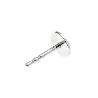 925 Ørestift plate 6 mm 2 spor