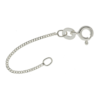 925 Förlängningskedja 70mm inkl springring 6mm