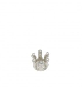 Kastikka "Click down" Ø 2 mm, 925 hopea