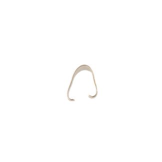925 Hempe trekant 8x3 mm