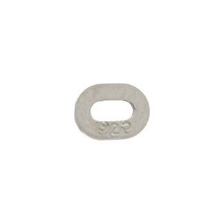 Leimalenkki 3,2x4,3 mm   925 hopea