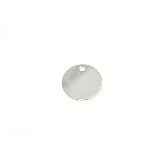 Leimalaatta  pyöreä Ø   8 mm  0,8 mm  925 hopea