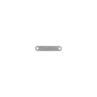 Leimalaatta 14x3 mm   0.6 mm   925 hopea