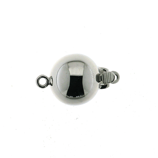 925 Collierlås kule 12 mm blank