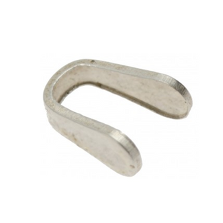 Päätykappale, dobbi, litteä, ketjuihin, 2 mm  925