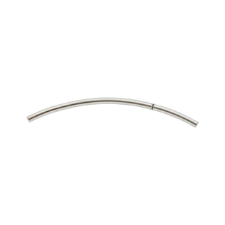 Putkilukko, tube, 3 mm  925 hopea
