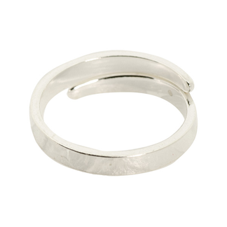 Sormus, flakka, 2.7 mm, koko muutettavissa, 925 ho