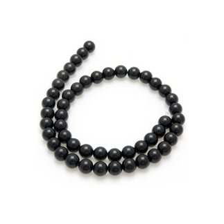 Onyx 40cm collier polert 10 mm