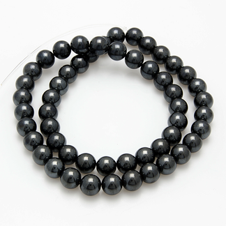 Hematitt 3mm 40cm collier