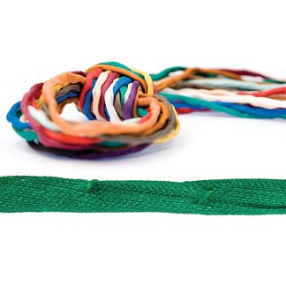 Silkkinauha Ø 3 mm, vihreä, 110cm, Habotai