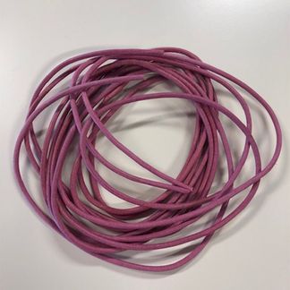 Nahkanauha Ø 2.3 mm, roosa 3 x 1m