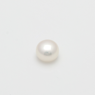 Ferskvannsperle buttonshape 7-7,5mm