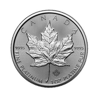 1oz Maple Leaf Platinamynt 2025