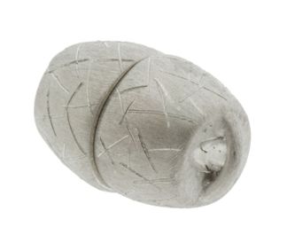 Korulukko magneetti, matta, 10x8 mm, 925 Rh