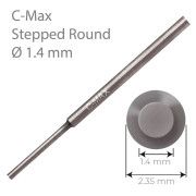 C-Max kaiverrinaihio, pyöreä 1,4 mm, kärki 15 mm