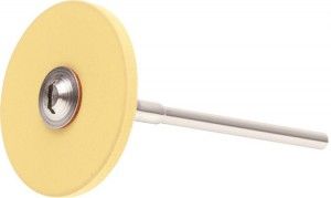 Timanttilaikka, keltainen, hieno, 25 x 2,2 mm