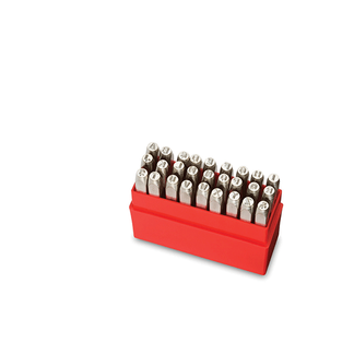 Bokstavstempel 2,0 mm A - Ö svensk