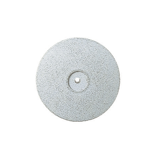 Gummipolerer linse hvit 22 x 3 mm 10 stk
