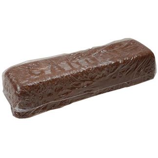 Slipevoks brun halvfet Luster