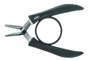 Lattapihdit, jousella 140mm, leveys 5 mm
