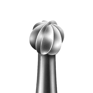 Pallojyrsin (ruusu) teräs 1,4 mm, 6 kpl