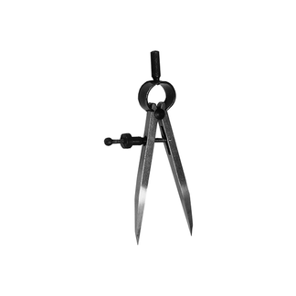 Stikkpasser med løs stift 100 mm
