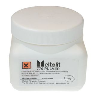 Flussmiddel pulver Meltolit 0,1 kg
