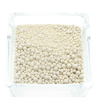 Ceramiske poler kuler mix 0,8 4,5 hvite 600g