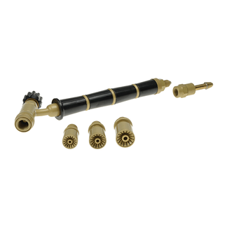 Loddepistol taka med 3 munnstykker