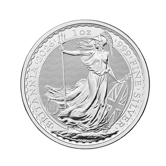 1 oz Britannia King Charles III Sølvmynt 2026