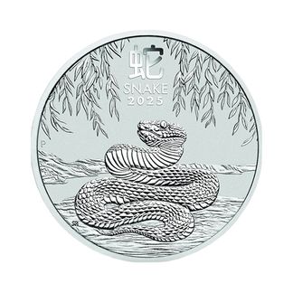 1 oz Year Of The Snake III Sølvmynt