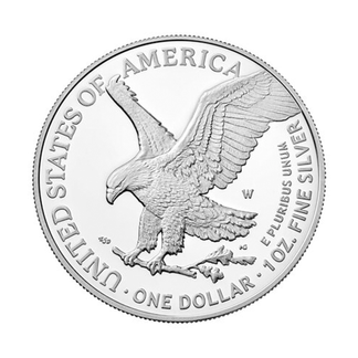 1 oz American Eagle Sølvmynt 2024