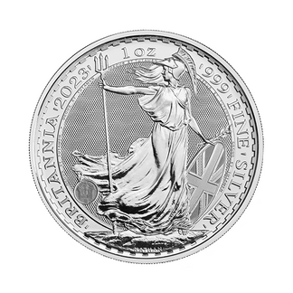 999/Silver Britannia 1 oz Elisabeth II 2023