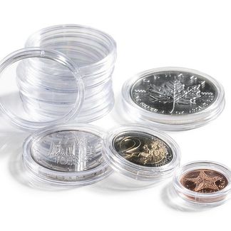 Plastkapsel  for mynt Grips Ø 38 mm