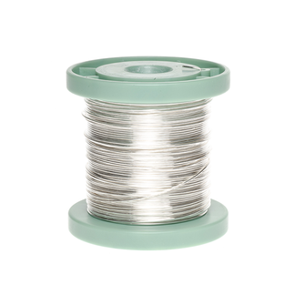 Fintsølv tråd 0,45 mm
