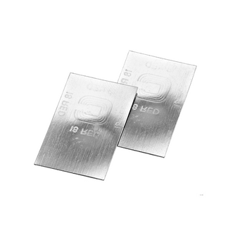 588 Slaglodd hvit medium plate 2 g